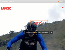Tablet Screenshot of luck-bike.es